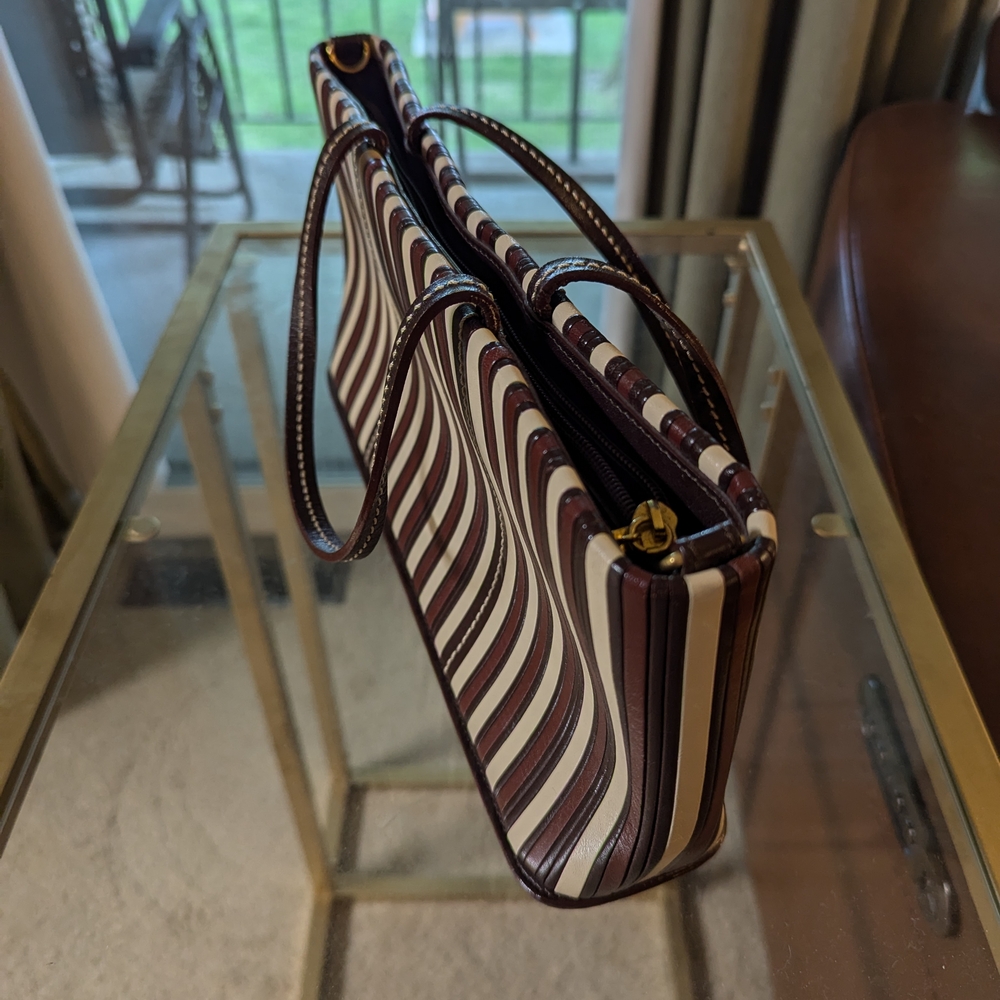 Vintage Striped Women's Handbag